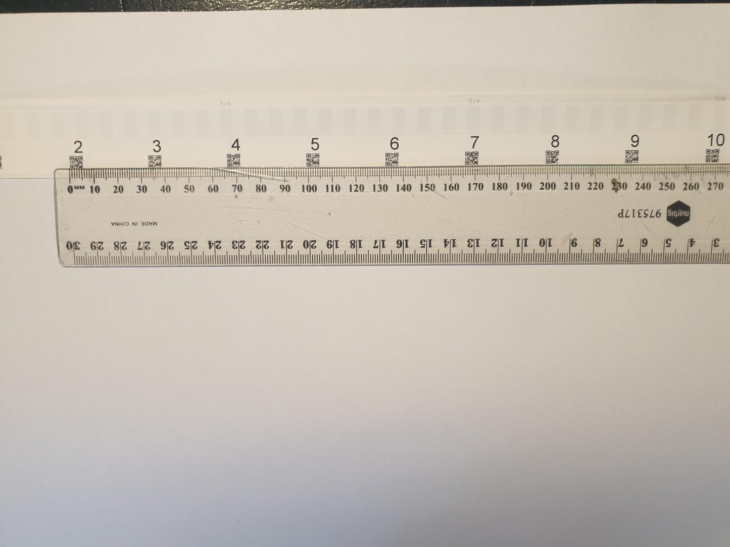 Conveyor Number Barcodes