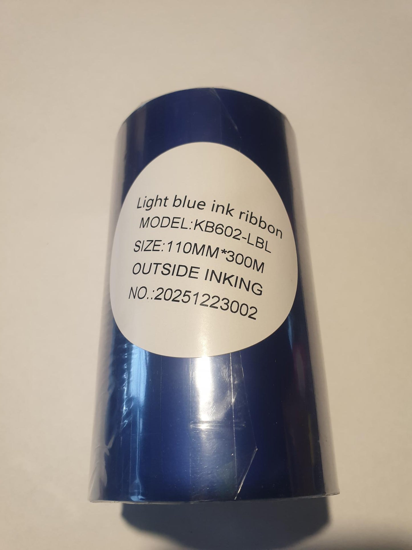 Woven Media Thermal Transfer Ribbon 110mm x 300m